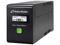 PowerWalker VI 800 SW UPS 800VA/480W Line Interactive PureSineWave 10120062 - eet01