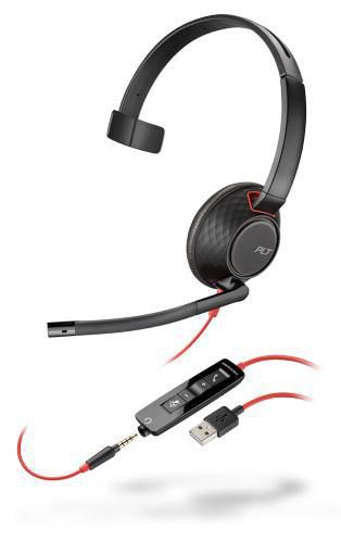 Plantronics Blackwire 5210 C5210 USB A Re 5210, Headset, Head-band,  207577-03 - eet01