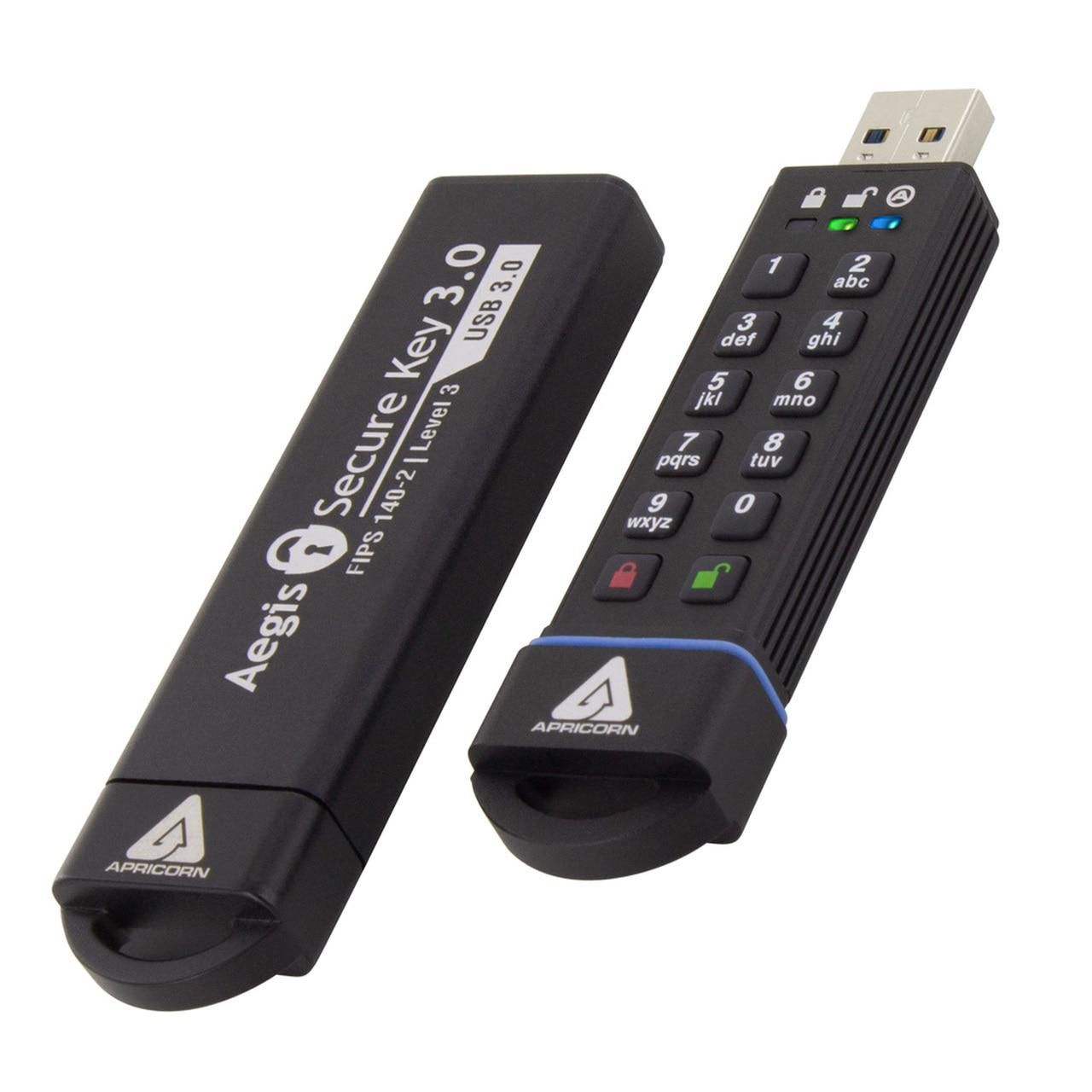 Apricorn Aegis Secure Key USB3 16GB **New Retail** ASK3-16GB - eet01