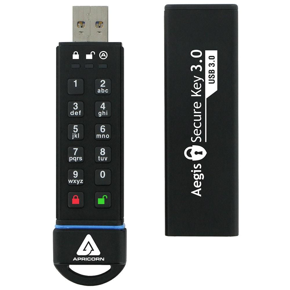 Apricorn Aegis Secure Key USB3 30GB **New Retail** ASK3-30GB - eet01