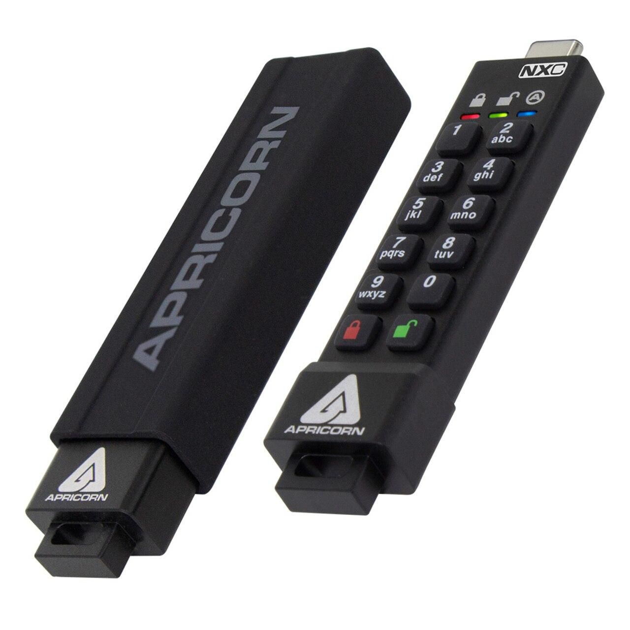 Apricorn ASK3-NXC-32GB USB flash drive  USB Type-C 3.2 Gen 1 (3.1 Gen  ASK3-NXC-32GB - eet01