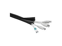 MicroConnect Cablesock W/hook and loop 1,8m Tube dimameter: 2-4cm Black CABLESOCK - eet01