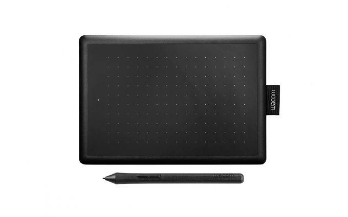 Wacom One by Small graphic tablet  Black 2540 lpi 152 x 95 mm  CTL-472-N - eet01