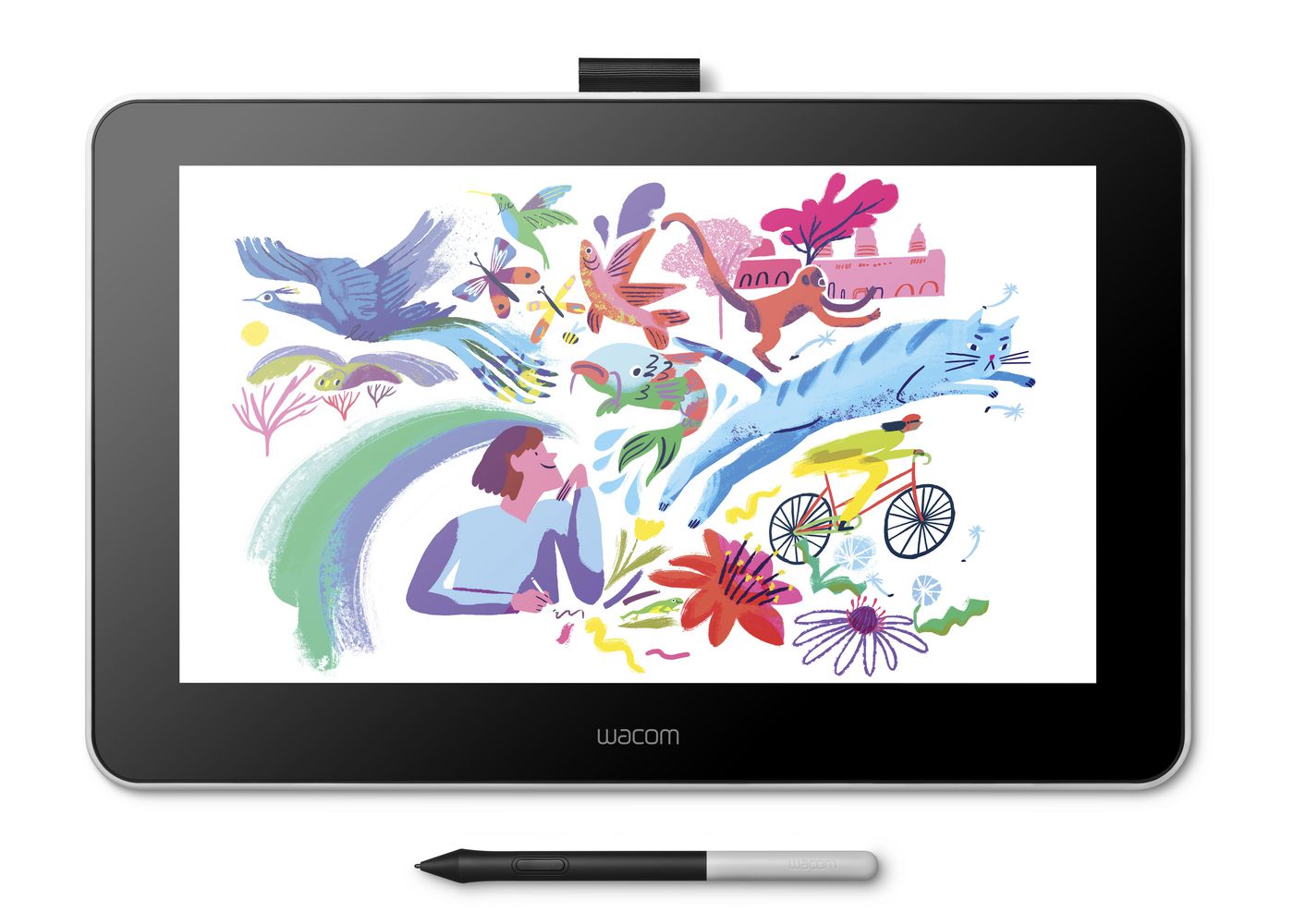 Wacom Wacom One 13 graphic tablet  2540 lpi 294 x 166 mm USB  DTC133W0B - eet01