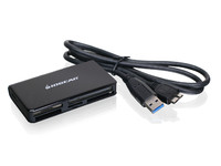 IOGEAR SuperSpeed USB 3.0 Multi-Card Reader GFR381 - eet01