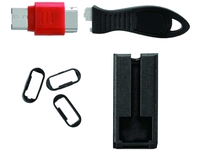 Kensington USB Lock W Cable Guard Square USB Port Lock with Security  K67915WW - eet01