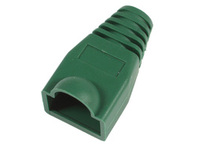 MicroConnect Boots RJ45 Green, 50pcs Cable lead in 6.40mm KON503GR - eet01