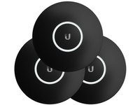 Ubiquiti Networks Black Design Upgradable Casing For nanoHD,3-Pack NHD-COVER-BLACK-3 - eet01