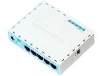 MikroTik 5x Gigabit Ethernet, Dual Core 880MHz CPU256MB RAM, RB750GR3 - eet01