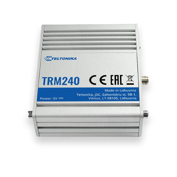Teltonika TRM240 INDUSTRIAL CELLULAR  MODEM LTE industrial remote  TRM240000000 - eet01