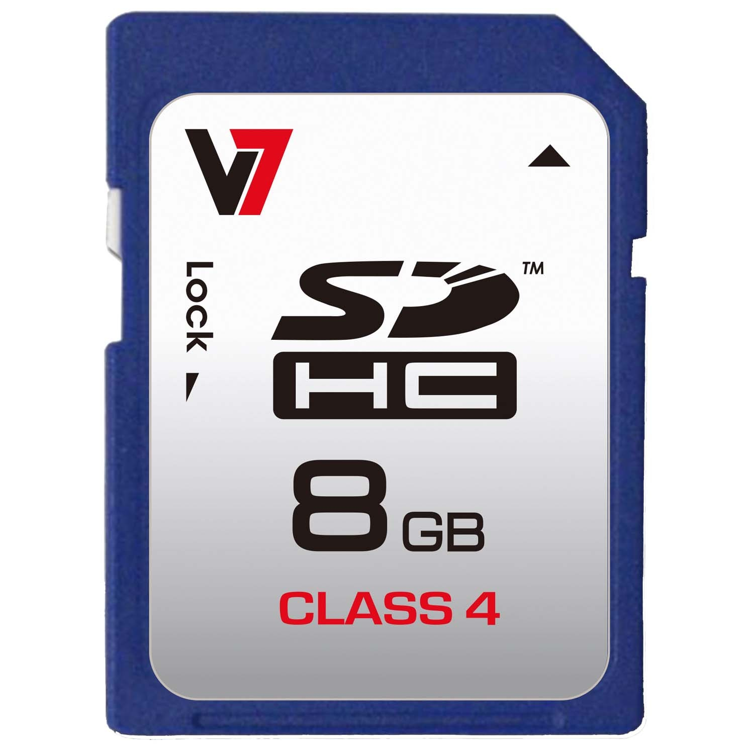 Axpro                            V7 Sd Card 8gb Sdhc Cl4             Retail                           In Vasdh8gcl4r-2e