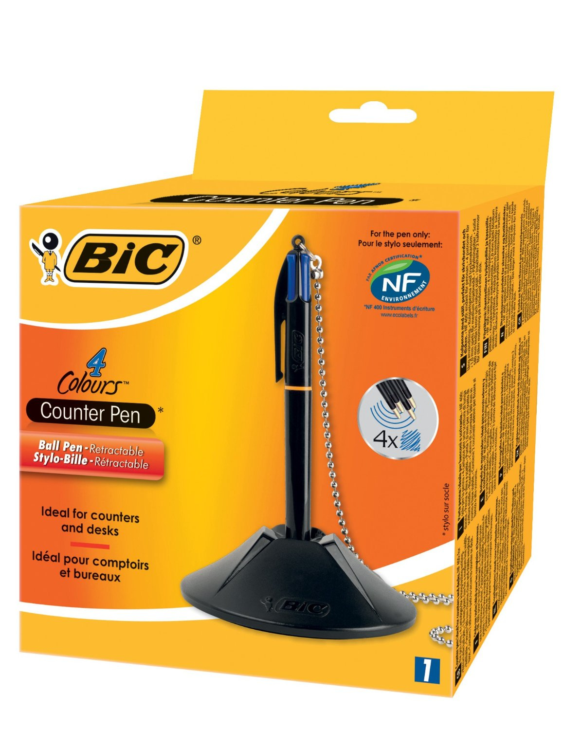 bic Bic 4-colours Desk Pen 918515 - AD01