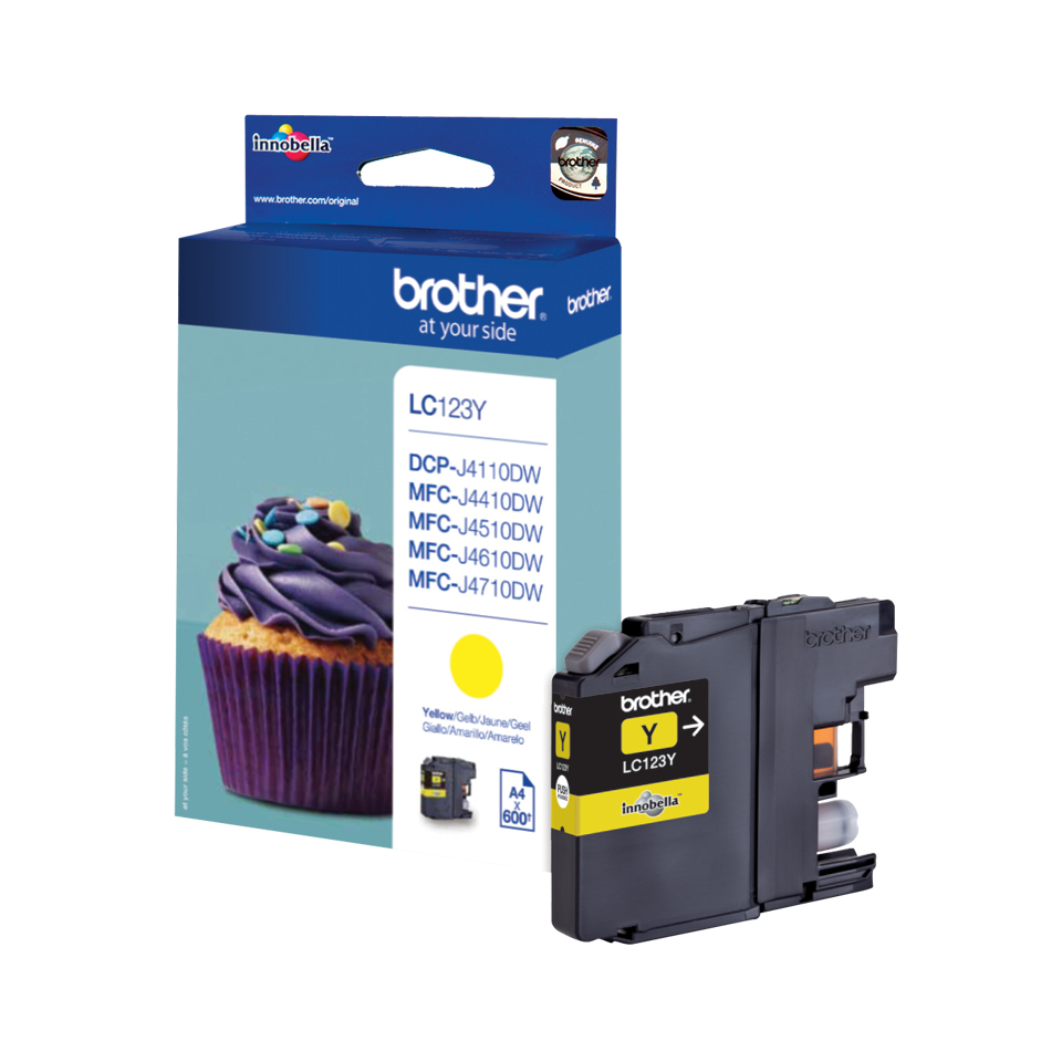 BB Comp Brother Yellow LC123 Gen 3 LC123Y - rem01