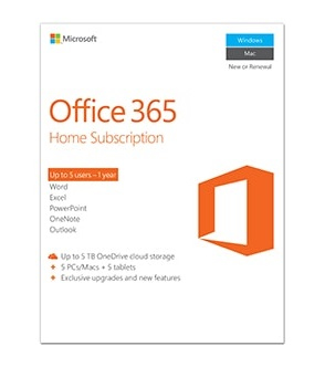 6GQ-00684 Office 365 Home Premium 1YR Subscription (5PC)