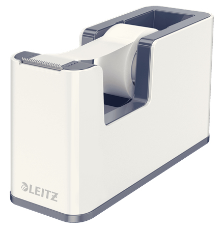 esselte Leitz Wow Duo Colour Tape Dispenser White 53641001 (pk1) 53641001 - AD01