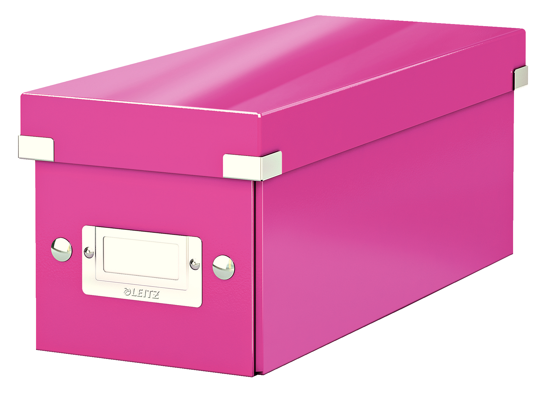 esselte Leitz Click & Store Cd Storage Box Pink 60410023 - AD01