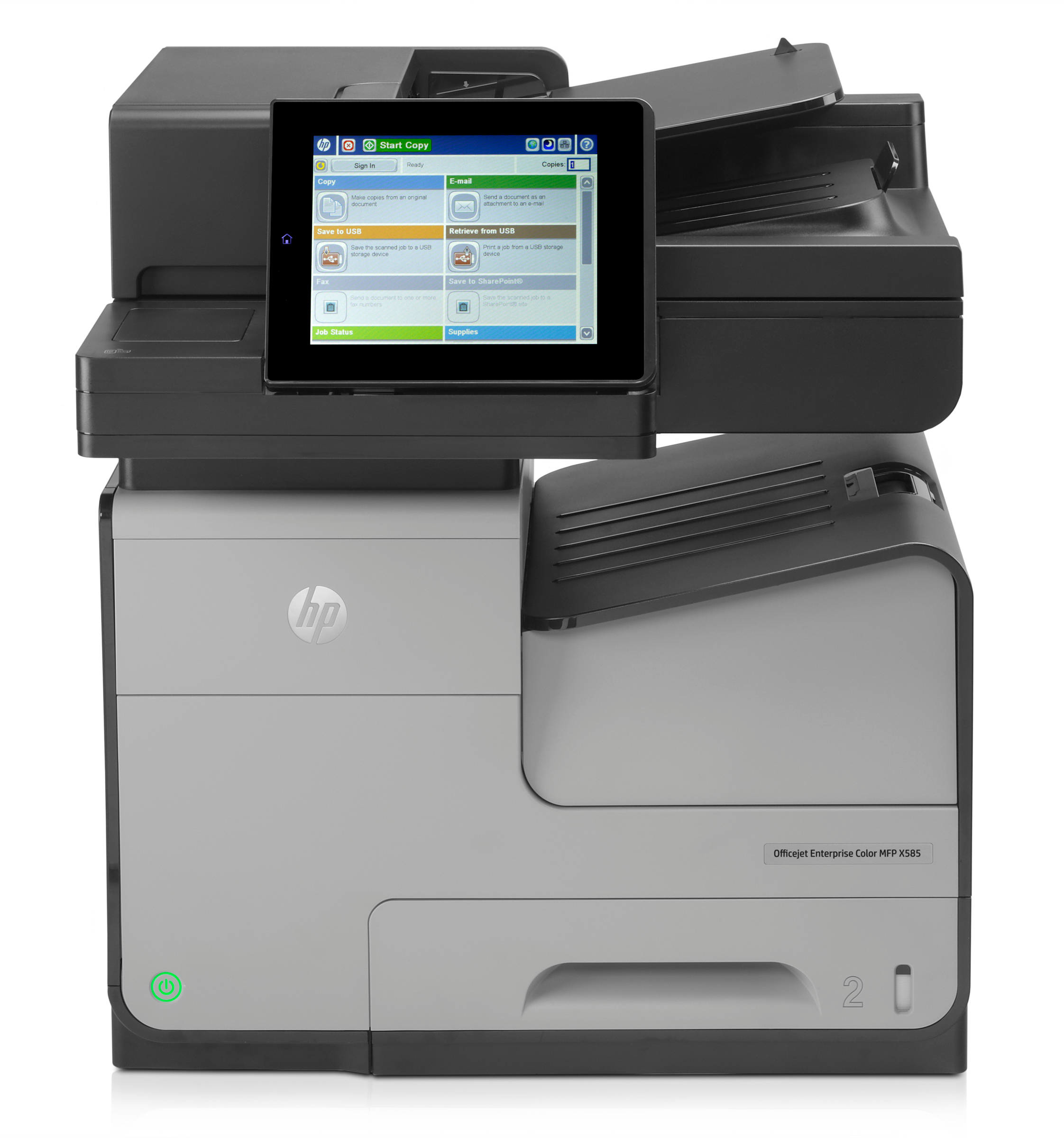 B5L05A HP OfficeJet Enterprise Colour X585F X585 Multifunction InkJet Printer - Refurbished with 3 months RTB warranty