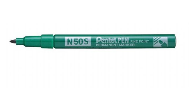 pentel N50s Perm Mkr Gr Pk12 N50s-d - AD01