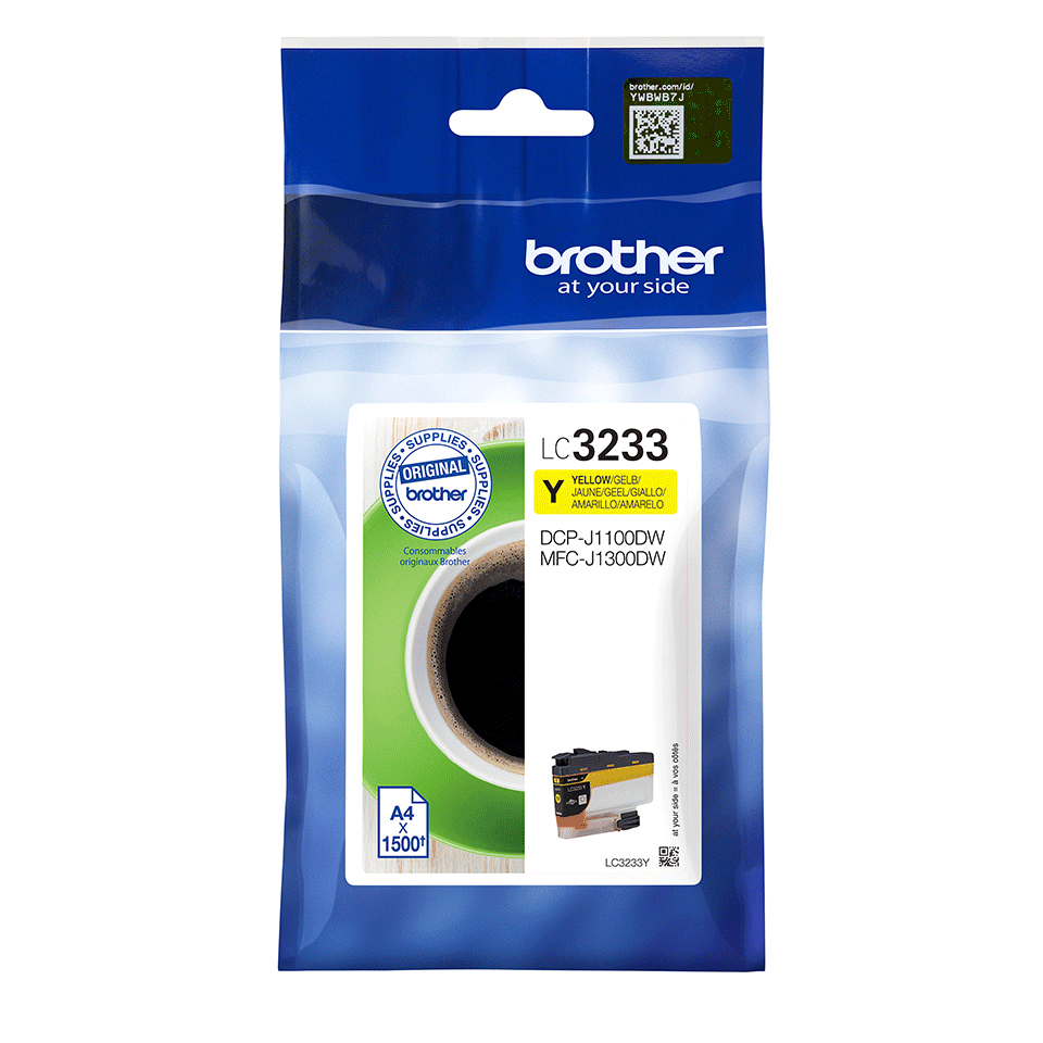 BB Compat Brother LC3233 Yellow Ink Cart LC3233Y - rem01