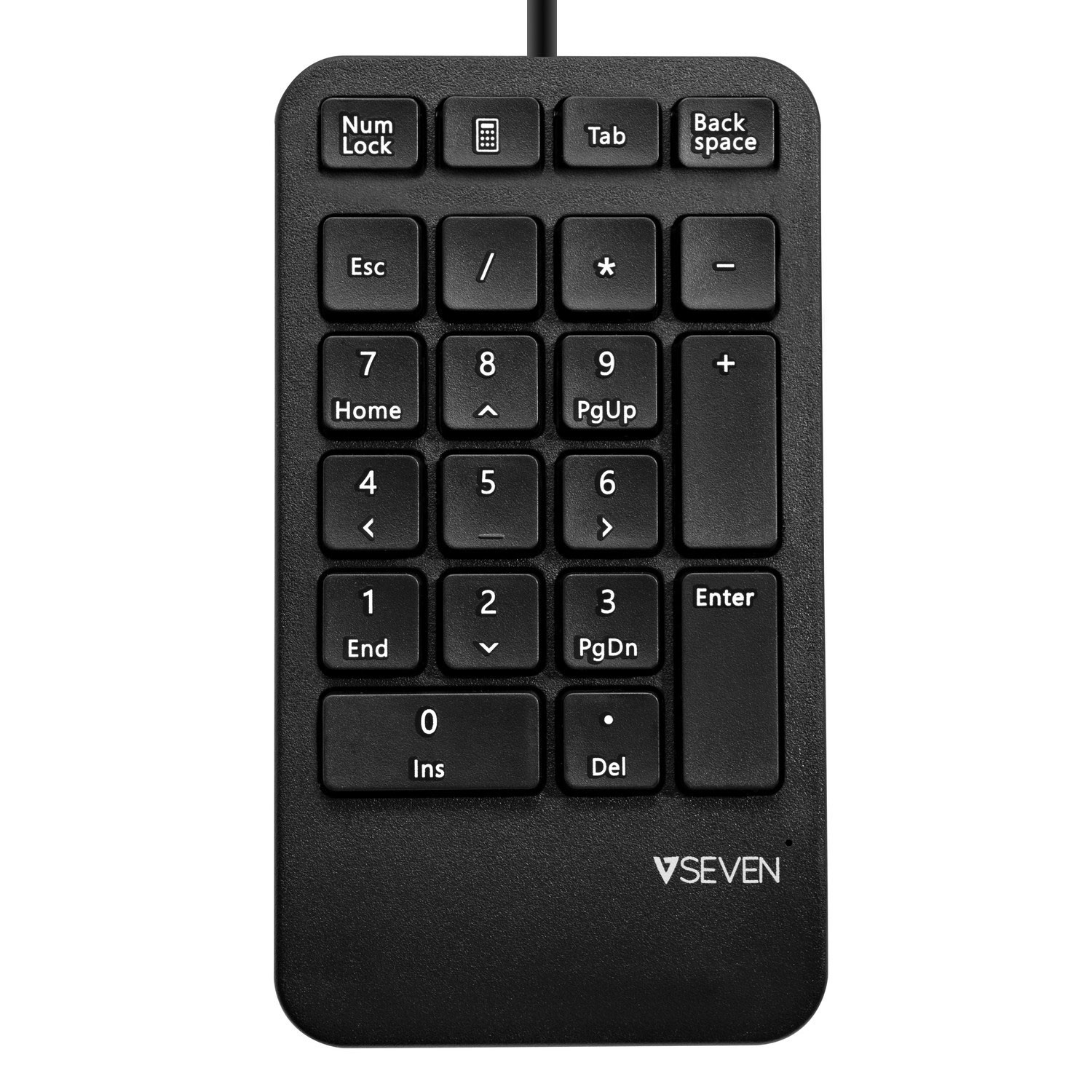 V7 - Input Devices               Usb Numeric Keypad                  21 Keys W/calc/tab/bk Space Keys En Kp400-1e