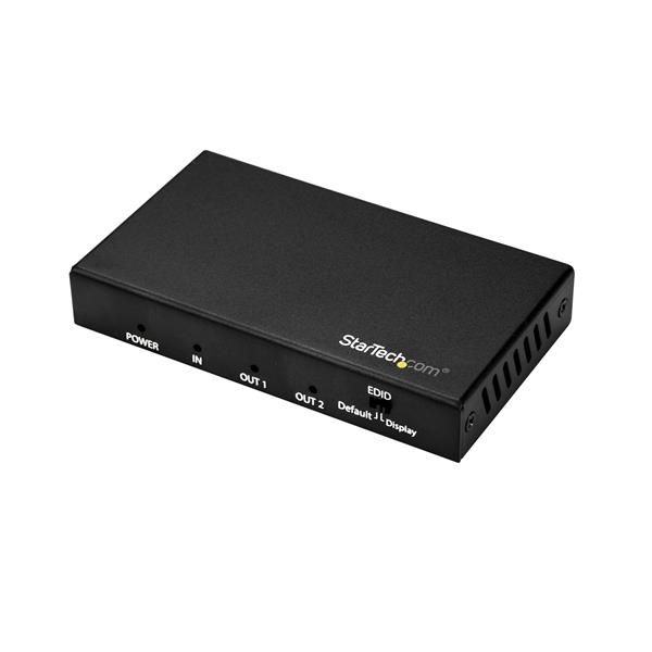 Startech - Audio Video           2 Port 4k Hdmi Splitter             1x2 Way Hdmi 2.0 Splitter           St122hd202