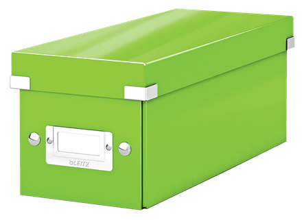 acco Leitz Click & Store Cd Storage Box Green 60410054 - AD01