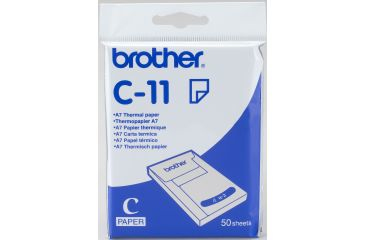 Brother C-11 Thermal Paper 50 Sheets C11 - WC01