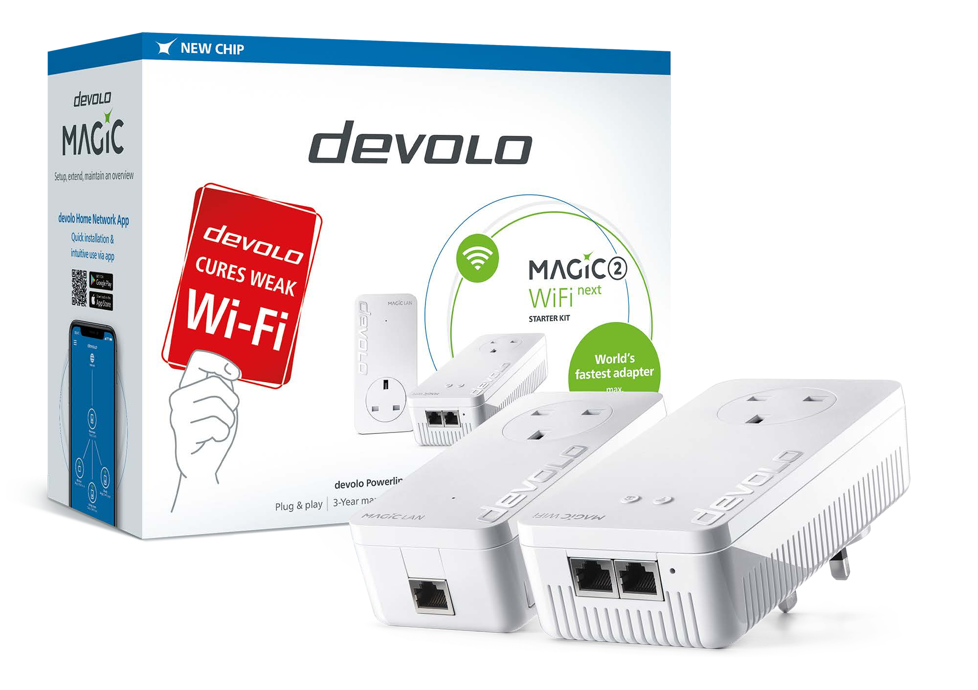 Devolo                           Magic 2 Wifi Next Starter Kit                                        In 8619