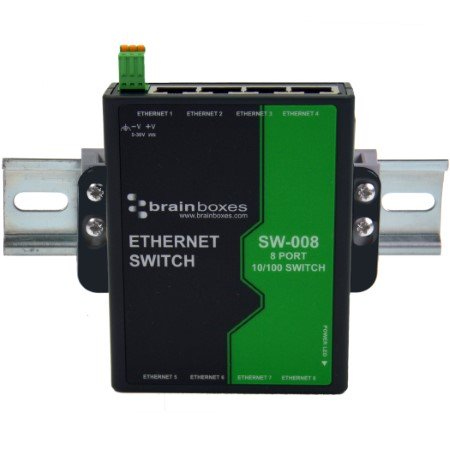 Brainboxes Unmanaged 8p Switch Sw-008 - NA01