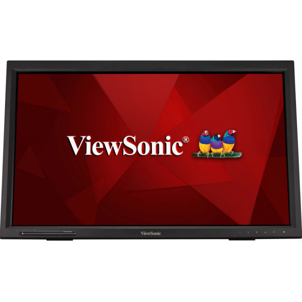 ViewSonic TD2423 - LED Monitor - 24" (23.6" Viewable) - Touchscreen - 1920 X 1080 Full HD (1080p) @ 75 Hz - VA - 250 Cd/m - 3000:1 - 7 Ms - HDMI, DVI-D, VGA - Speakers TD2423 - C2000