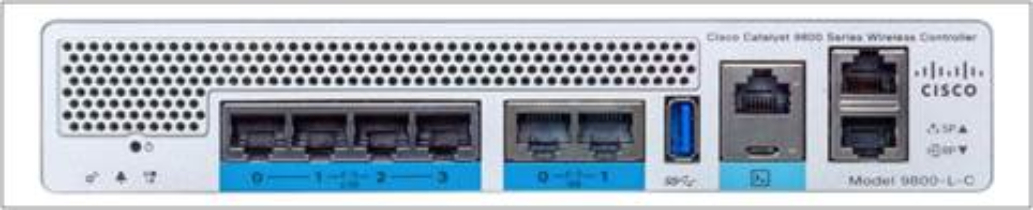 Cisco Catalyst 9800-L Wireless Controller - Network Management Device - 10 GigE, 802.11ac Wave 2, 802.11ac Wave 1 - Wi-Fi 6 - 1U - Rack-mountable C9800-L-C-K9 - C2000