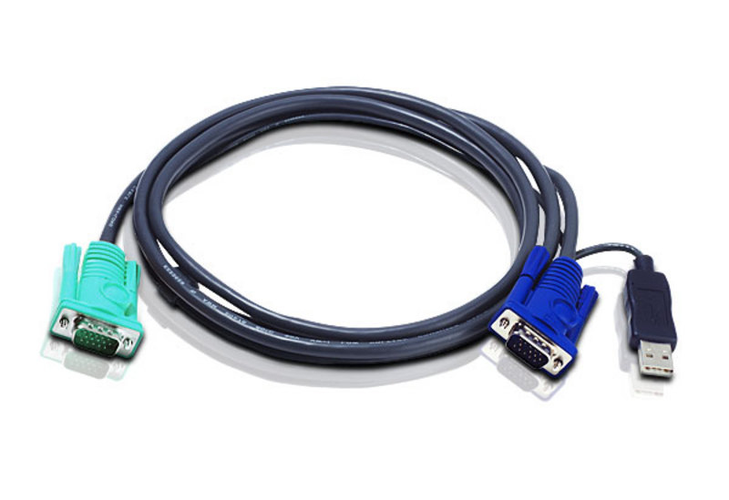 2l-5202u aten Kvm Cable Usb Pc To Hd Switch - NA01
