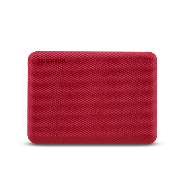 Toshiba Canvio Advance 1TB Ext HDD Red HDTCA10ER3AA - CMS01