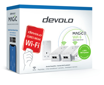 Devolo - Home Appliances         Devolo Magic 2 Wifi 6 Whole         Home Wifi Kit(2x Lan Pass-thru 3    8826