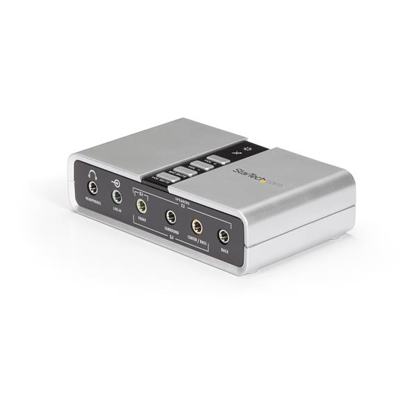 StarTech.com USB Audio Adapter Card ICUSBAUDIO7D - CMS01
