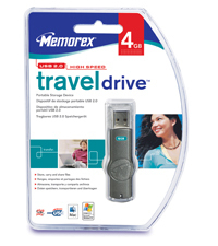 Mem331044      Memorex Traveldrive 4gb Strap  Mrx Usb Travel Drive                                         - UF01