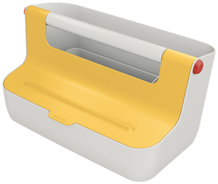 acco Leitz Cosy Storage Carry Box Warm Yellow 61250019 Dd 61250019 - AD01