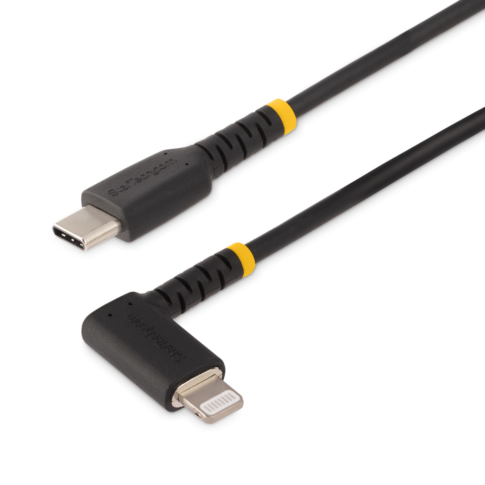 Startech - Cables                2m Usb-c To Lightning Cable -       Usb Type-c Angled Lightning Cord    Rusb2cltmm2mr