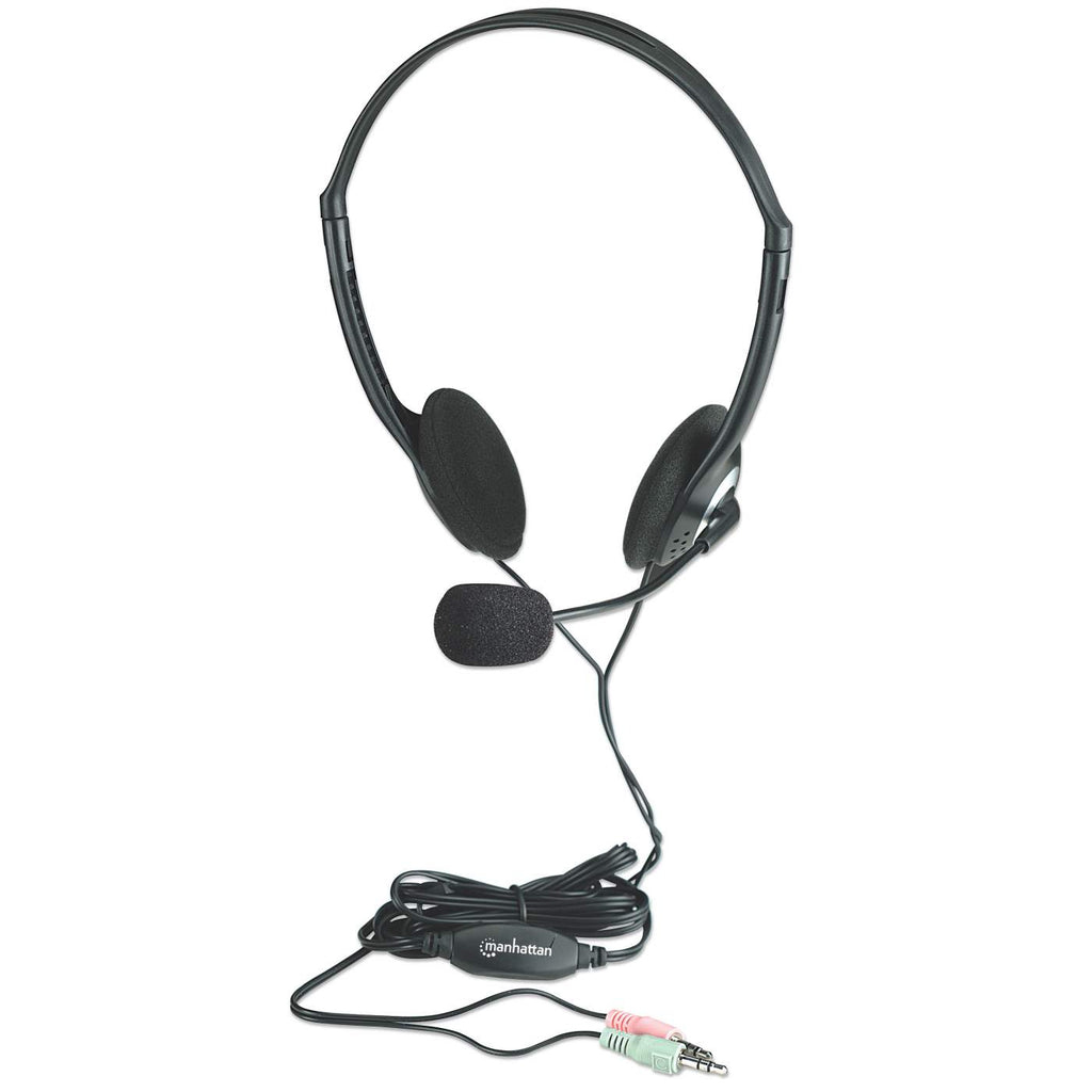 164429 manhattan Stereo On-ear Headset 3.5mm - NA01