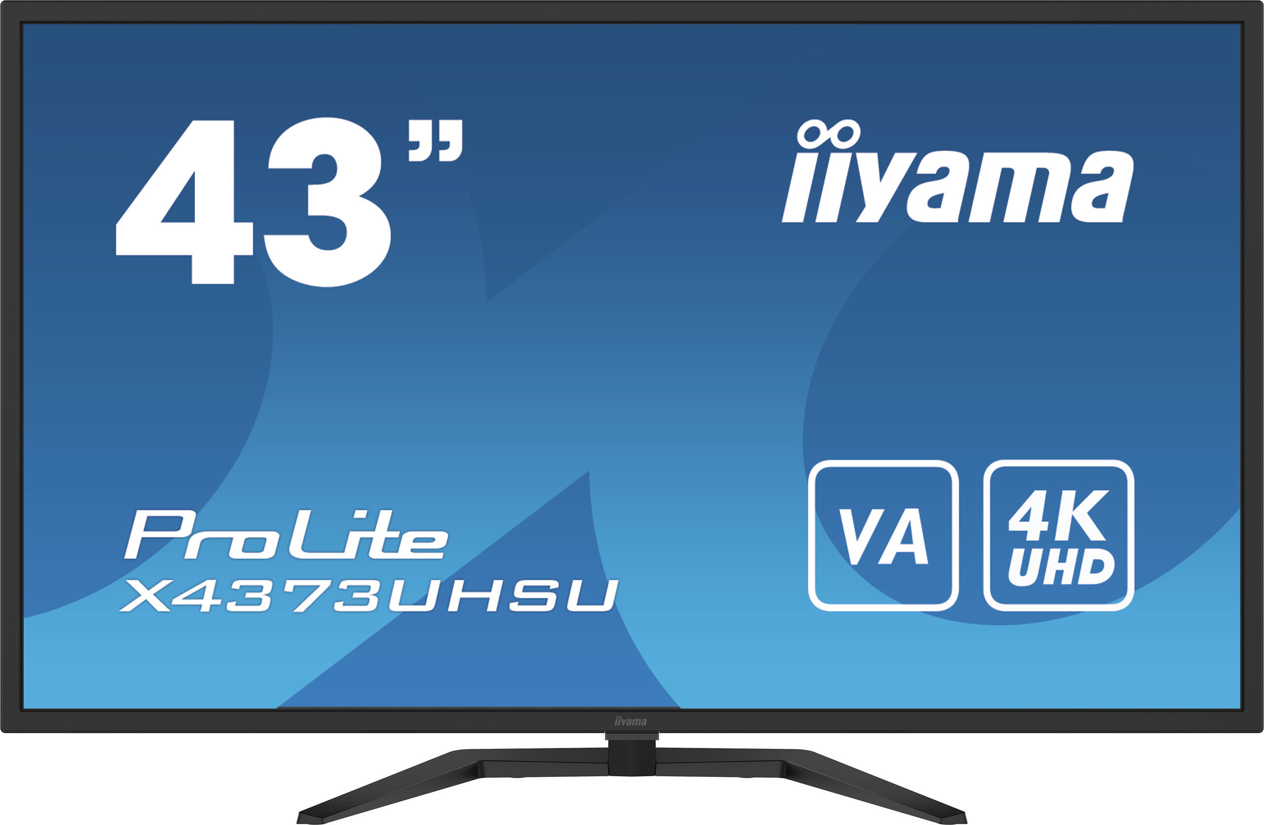 Iiyama - Monitors                X4373uhsu-b1 43in Led 3840x2160     Uhs 3ms 400cdm2                     X4373uhsu-b1