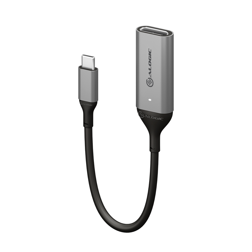 Alogic - Cabling & Adapters      15cm Ultra Usb-c (male) To Dp       (female) Adapter - 4k 60hz          Ulucdp-adp