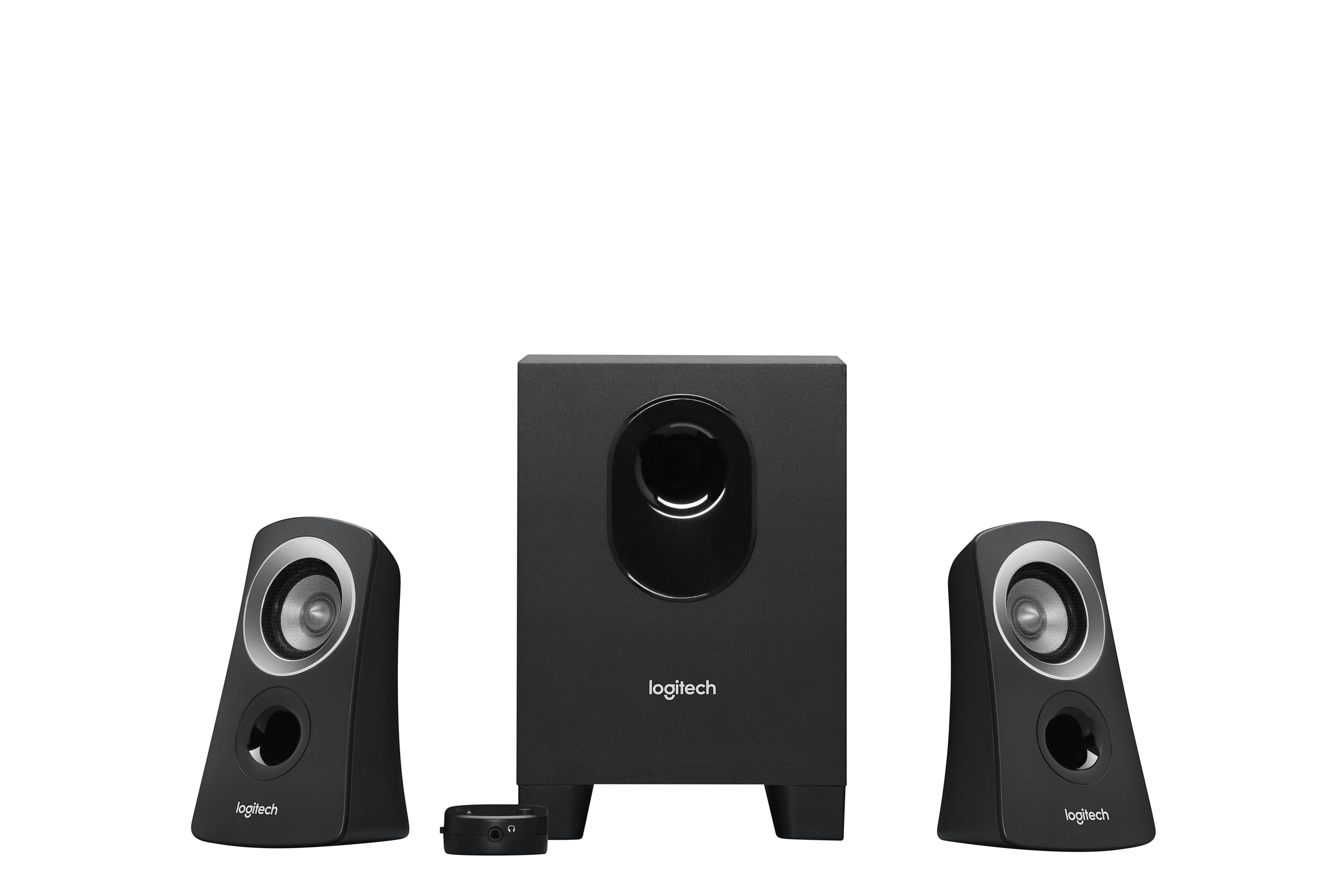 Logitech Z-313 - Speaker System - For PC - 2.1-channel - 25 Watt (Total) 980-000413 - C2000