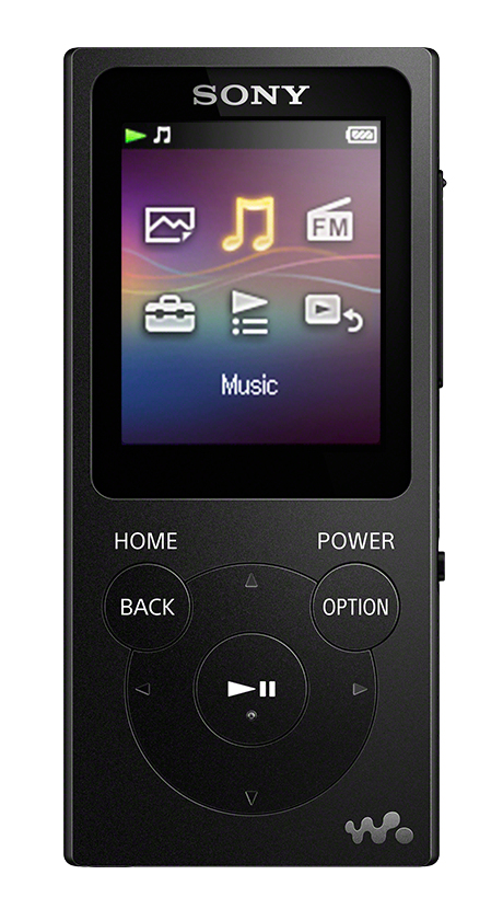 sony Sony Walkman Nw-e394 8gb Mp3 Player Black Nwe394b.cew - AD01