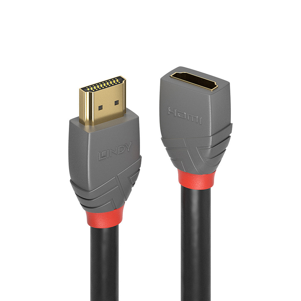 0.5m Hdmi 18g Extension Cable Anth 36475 - WC01