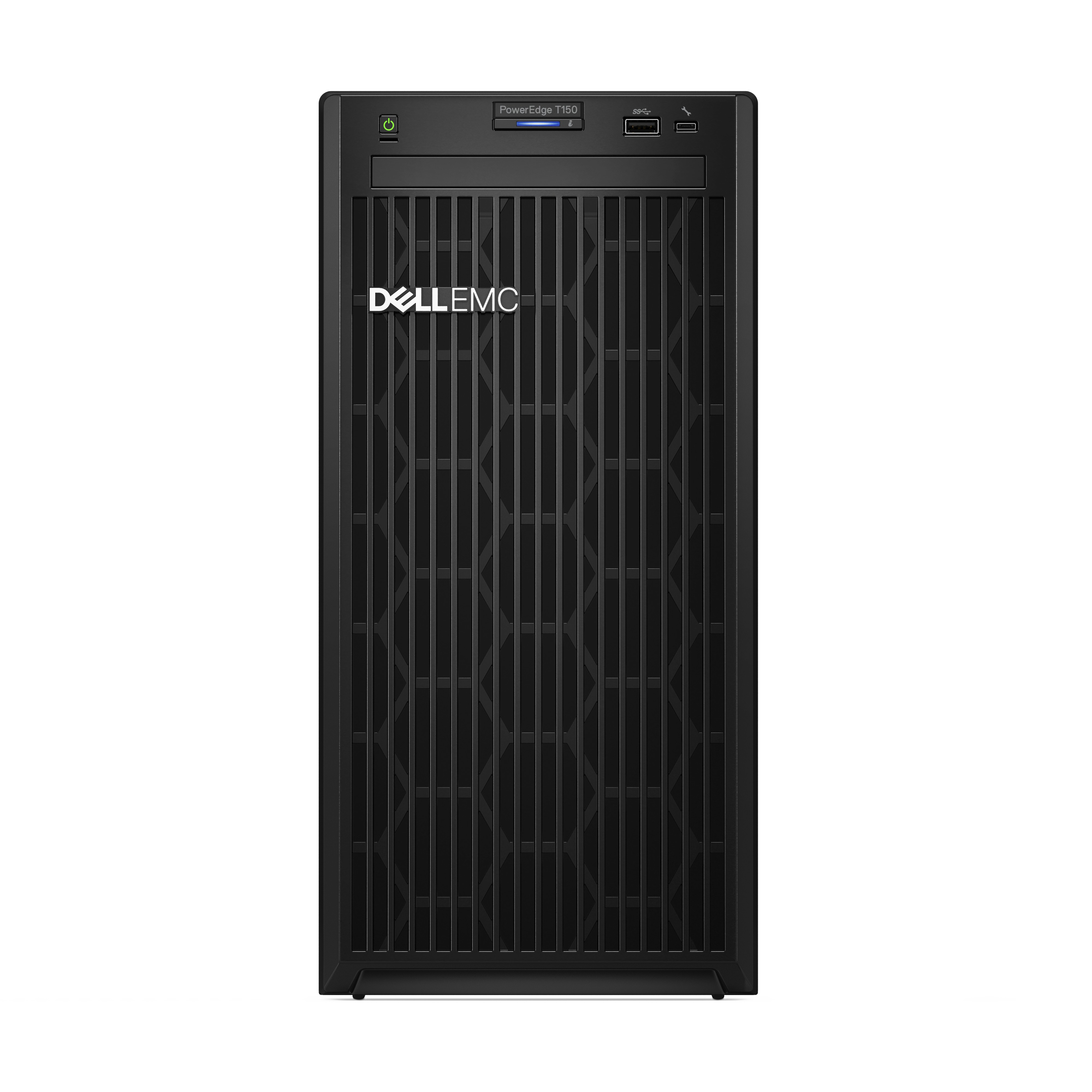 Dell PowerEdge T150 - Server - MT - 1-way - 1 X Pentium Gold G6405T / 3.5 GHz - RAM 8 GB - HDD 1 TB - Matrox G200 - GigE - Monitor: None - Black - With 3 Years Basic Onsite 5KGMM - C2000