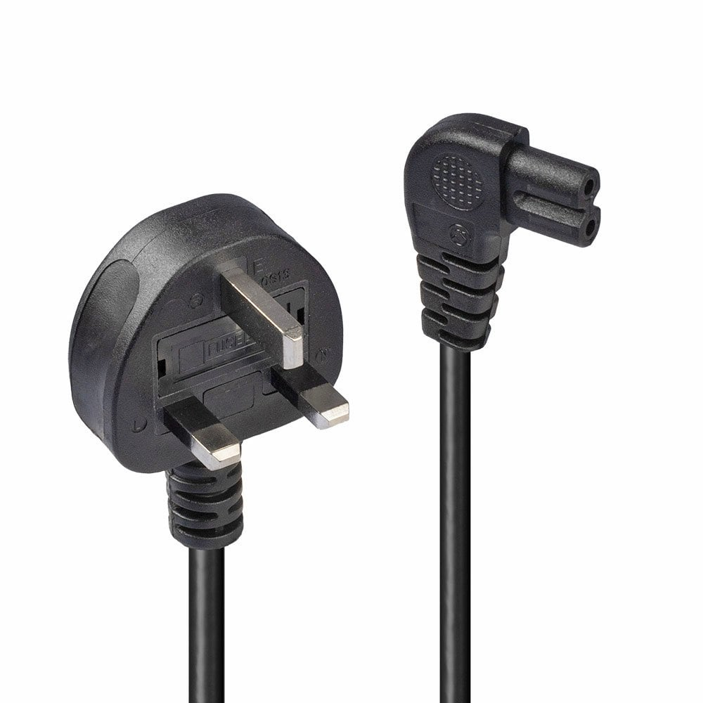 0.5m Mains Power Cable Uk 3 Pin Plug 30454 - WC01