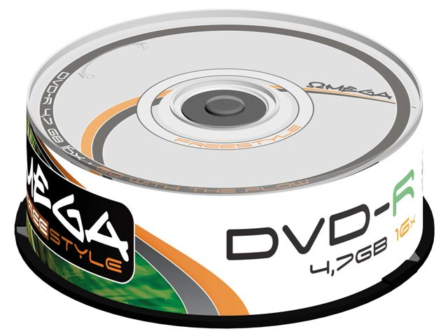 Freestyle - Computer Accs        Dvd-r (25 Pack) 4.7gb 16x-          Spindle Packaging                   Omdf1625-