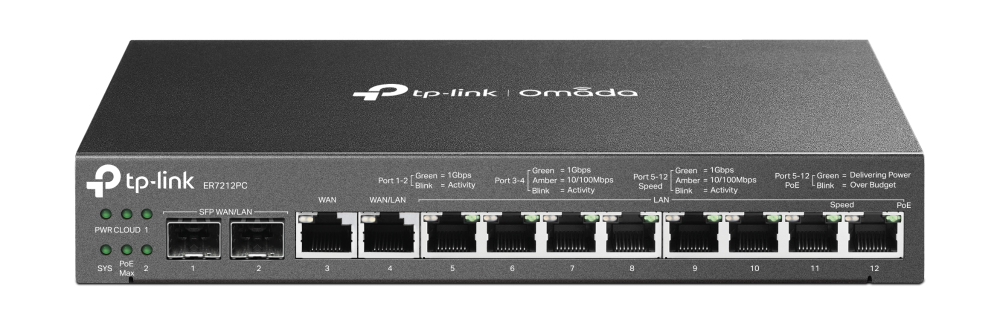 tp link Tp-link Er7212pc Omada 3-in-1 Gigabit Vpn Router Er7212pc - AD01
