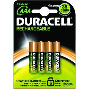 Duracell Household Battery  Rechargeable Battery Aaa  HR3-B - eet01