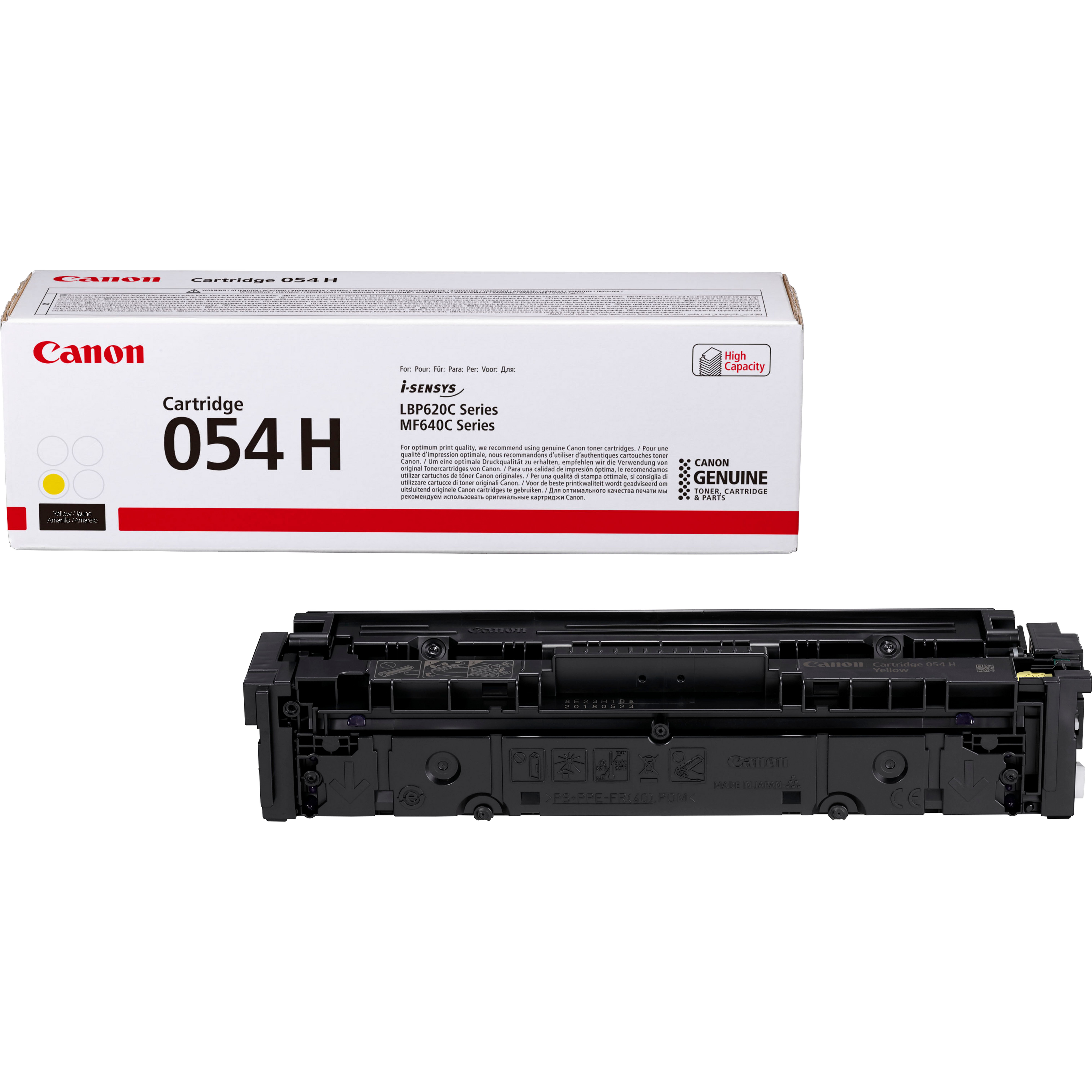 Canon - Supplies Copier          Cartridge 054 H Y                   Lbp Cart 054y High Yeild            3025c002